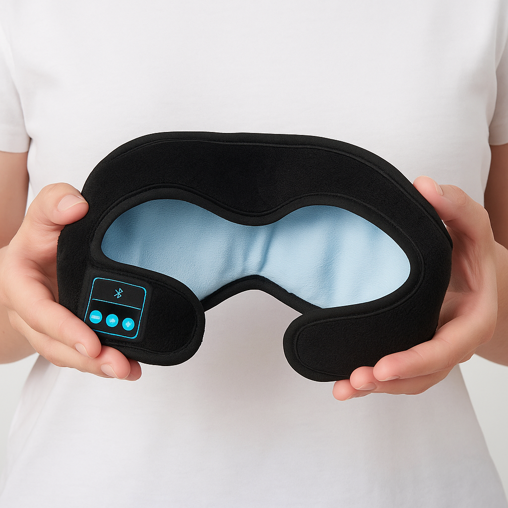 Therahead™ Bluetooth Sleep Mask – Wireless Music, Deep Sleep & Total Comfort
