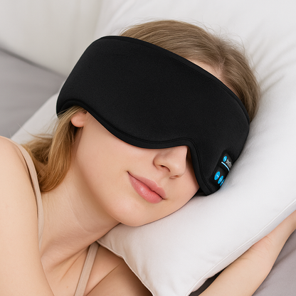 Therahead™ Bluetooth Sleep Mask – Wireless Music, Deep Sleep & Total Comfort