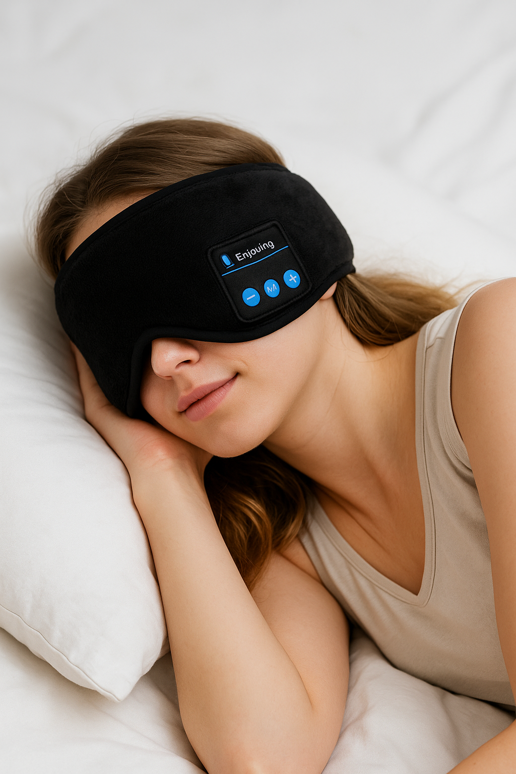 Therahead™ Bluetooth Sleep Mask – Wireless Music, Deep Sleep & Total Comfort